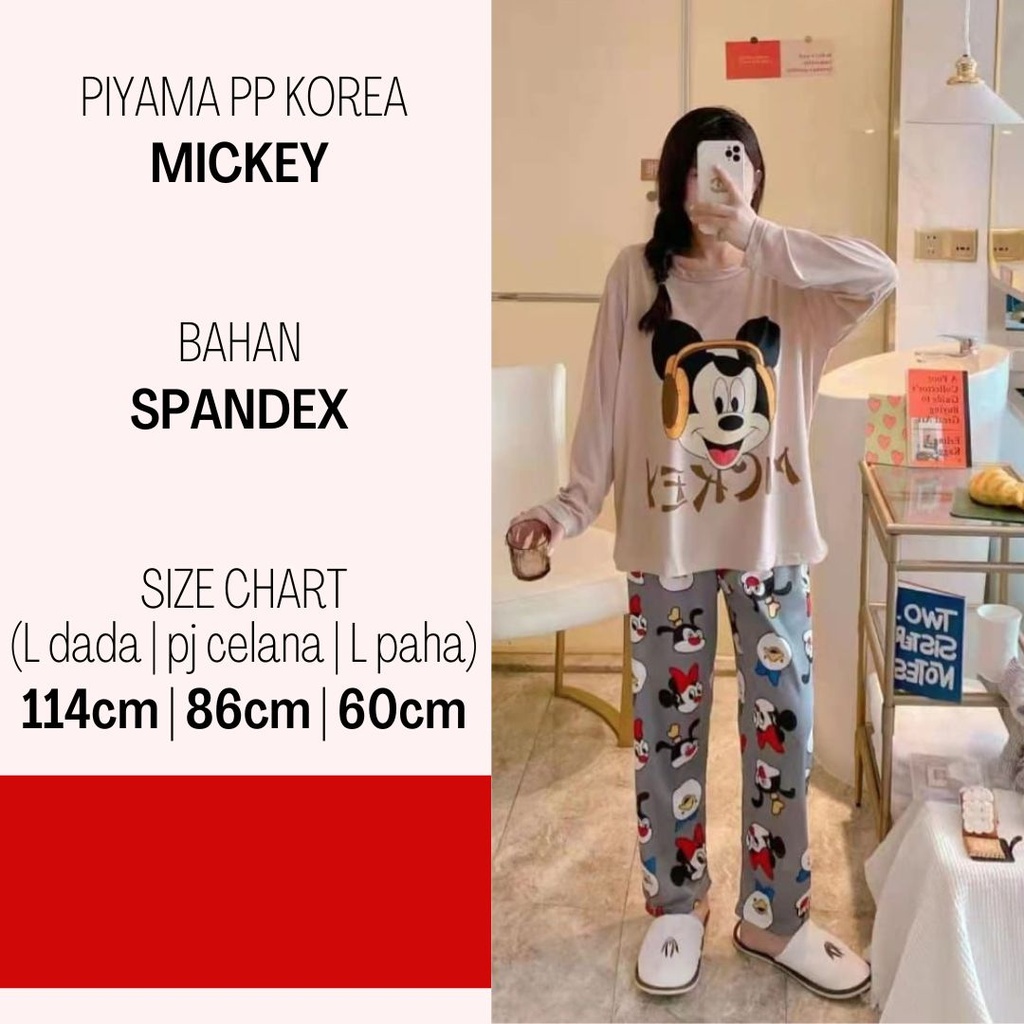 Piyama PP Korea-Mickey