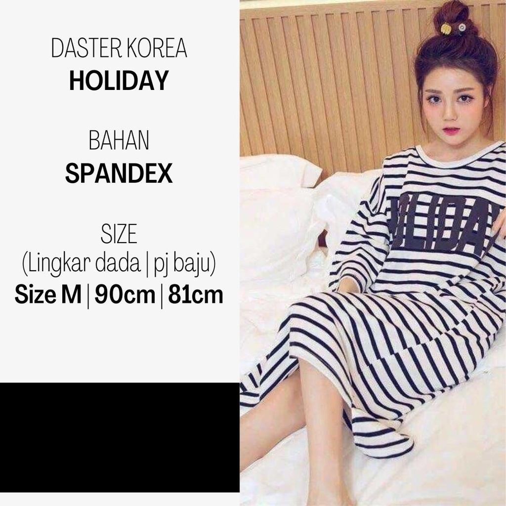 Daster Korea Holiday