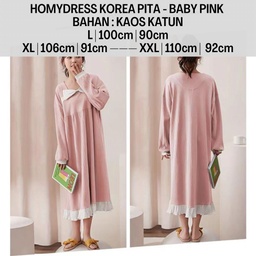 Homydress Korea Pita-Baby Pink