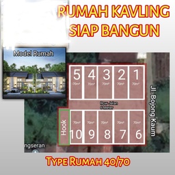 Rumah Kavling Siap Bangun