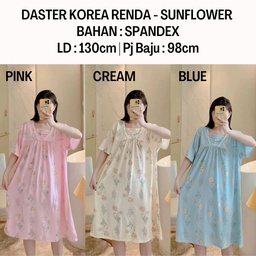 Daster Korea Renda-Sunflower